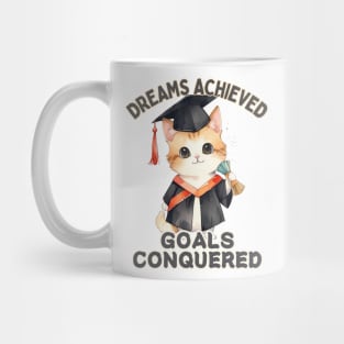 School's out, Dreams Achieved, Goals Conquered! Class of 2024, graduation gift, teacher gift, student gift. Mug